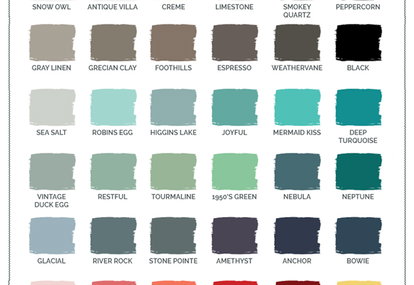 Wise Owl Paint's Color Selection Guide