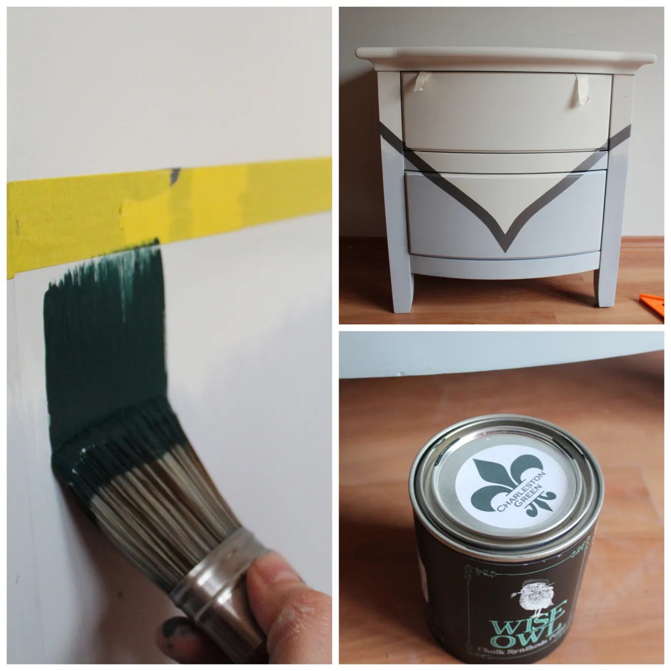 Chalk Synthesis Paint in Charleston Green